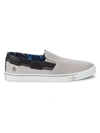 Penguin Original  Men's Barrow Slip-on Sneakers In Grey