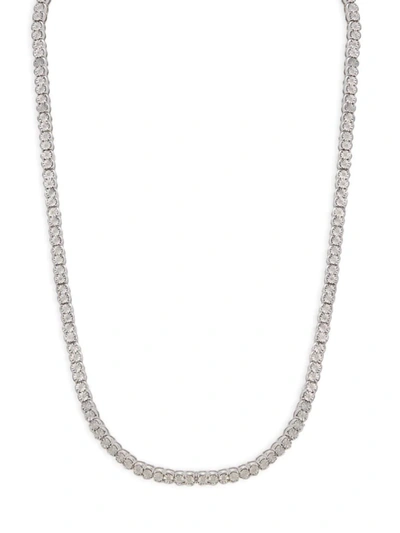 Effy Eny Women's Sterling Silver & 0.47 Tcw Diamond Tennis Necklace/17"