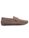 TOD'S MEN'S GOMMINI SUEDE MOCCASINS