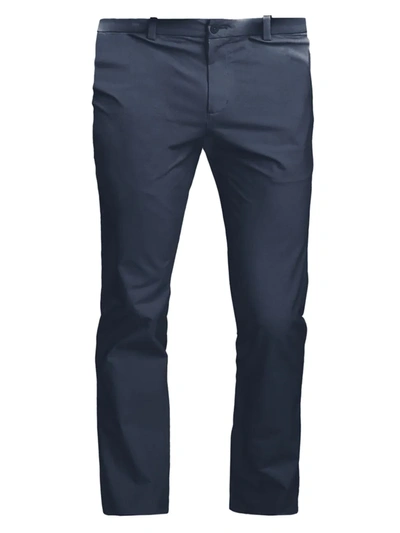 Vineyard Vines On-the-go Slim Fit Performance Trousers In Moonshine/