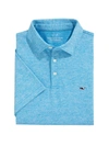 Vineyard Vines St. Jean Stripe Sankaty Regular Fit Polo Shirt In Island Blue