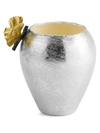 Michael Aram Butterfly Ginkgo Bud Vase In Silver