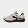 Brooks Women's Adrenaline Gts 22 Running Sneakers From Finish Line In Grey/rose/black