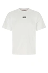Gcds T-shirt Oversize In Cotone Bianco  Uomo