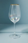 Anthropologie Waterfall Wine Glass