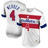 Mitchell & Ness Men's  Chris Webber White Washington Bullets Mesh T-shirt In White