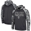 COLOSSEUM COLOSSEUM CHARCOAL IOWA STATE CYCLONES OHT MILITARY APPRECIATION DIGITAL CAMO PULLOVER HOODIE