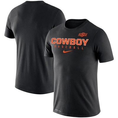 Nike Men's Black Oklahoma State Cowboys Baseball Legend Performance T-shirt