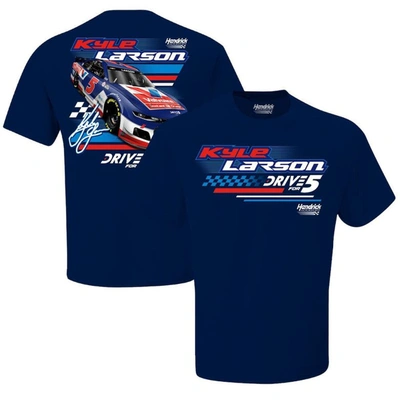 Hendrick Motorsports Team Collection Multi Youth William Byron Axalta Blister T-shirt In Navy