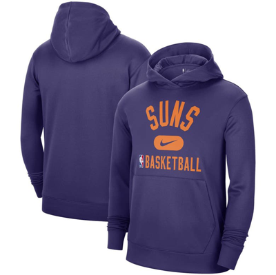 Nike Purple Phoenix Suns 2021-2022 Spotlight On Court Performance Practice Pullover Hoodie