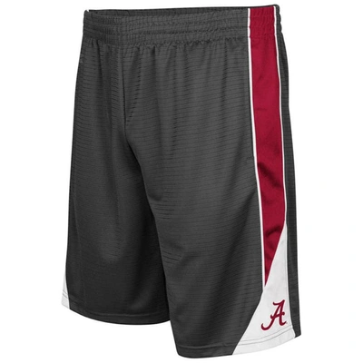 Colosseum Men's Charcoal Alabama Crimson Tide Turnover Shorts