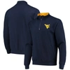 Colosseum Men's West Virginia Mountaineers Tortugas Logo Quarter-zip Jacket In Navy