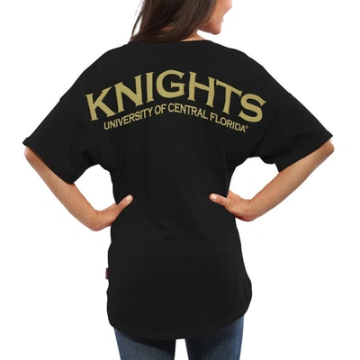 Spirit Jersey Black Ucf Knights  Oversized T-shirt