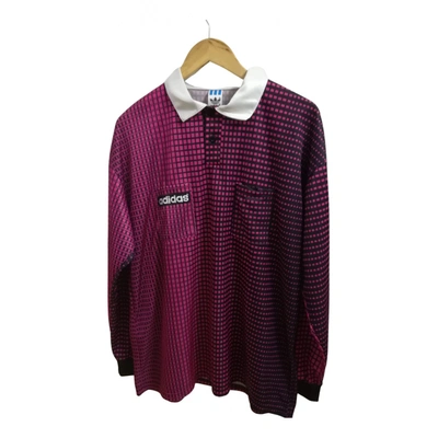 Pre-owned Adidas Originals Blouse In Burgundy