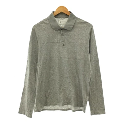 Pre-owned Maison Margiela Polo Shirt In Grey