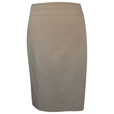 Pre-owned Peserico Skirt Suit In Grey