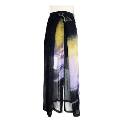 Pre-owned Diesel Maxi Skirt In Multicolour