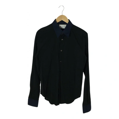 Pre-owned Maison Margiela Polo Shirt In Black