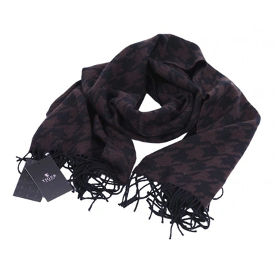 Pre-owned Tiger Of Sweden Wool Scarf In Black