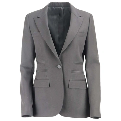 Pre-owned Giambattista Valli Wool Jacket In Grey