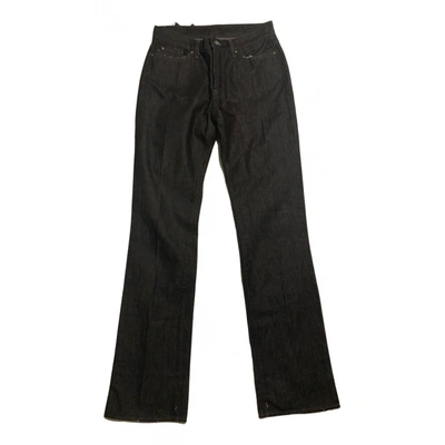 Pre-owned Just Cavalli Straight Jeans In Anthracite
