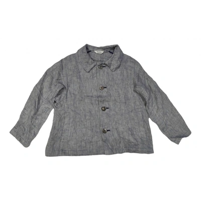 Pre-owned Issey Miyake Jacket In Grey