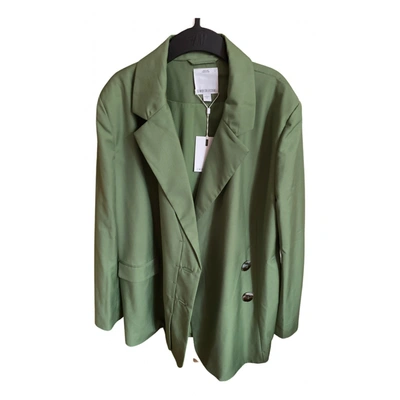 Pre-owned C/meo Collective Coat In Green