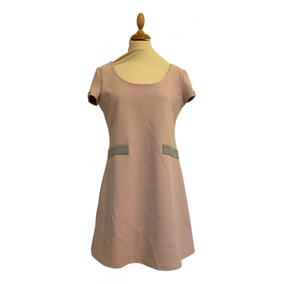 Pre-owned Rodier Mid-length Dress In Pink