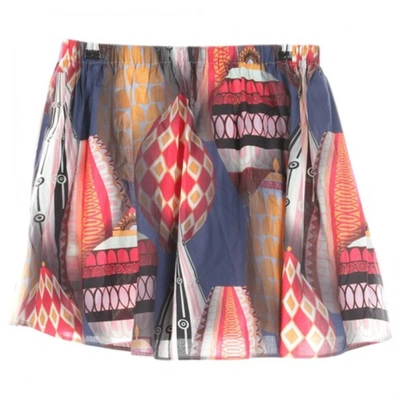 Pre-owned Msgm Skirt In Multicolour