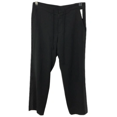 Pre-owned Maison Margiela Trousers In Black