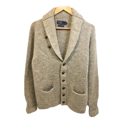 Pre-owned Polo Ralph Lauren Wool Jacket In Beige