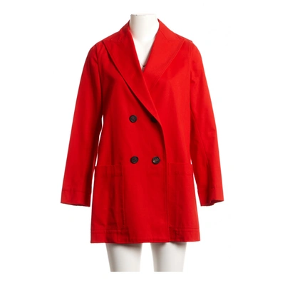 Pre-owned Stephan Janson Jacket In Red