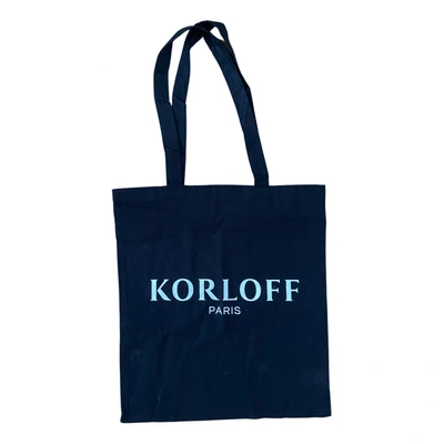 Pre-owned Korloff Handbag In Black