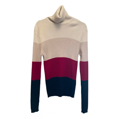 Pre-owned Burberry Wool Jumper In Multicolour