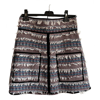 Pre-owned See By Chloé Mini Skirt In Multicolour