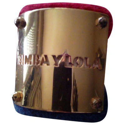 Pre-owned Bimba Y Lola Bracelet In Gold