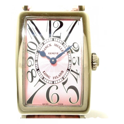 Pre-owned Franck Muller White Gold Watch
