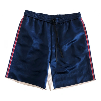 Pre-owned Gucci Shorts In Blue