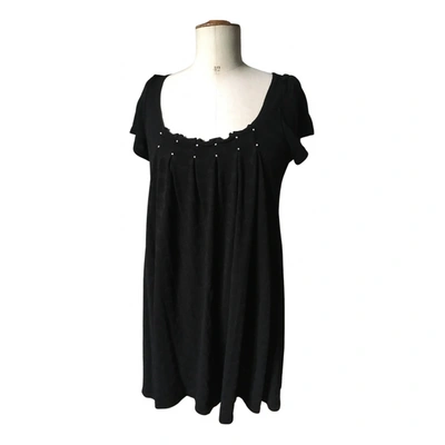 Pre-owned American Retro Mid-length Dress In Black