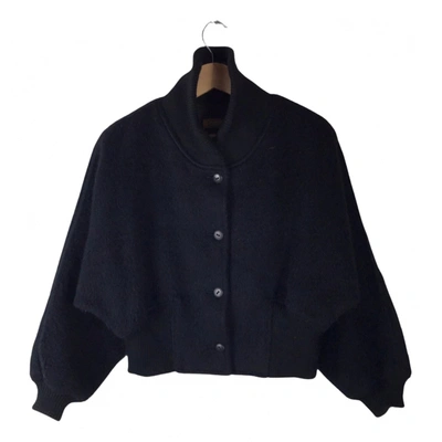 Pre-owned Lancel Wool Jacket In Black