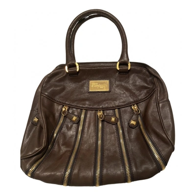 Pre-owned Temperley London Leather Handbag In Brown