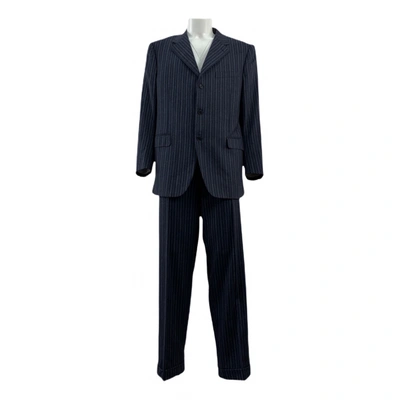 Pre-owned Sartoriale Wool Suit In Blue