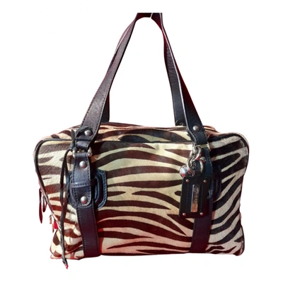 Pre-owned Bimba Y Lola Pony-style Calfskin Tote In Multicolour