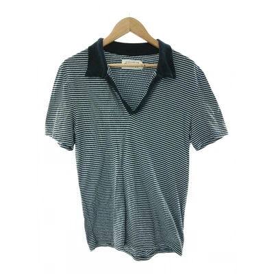 Pre-owned Maison Margiela Polo Shirt In Blue