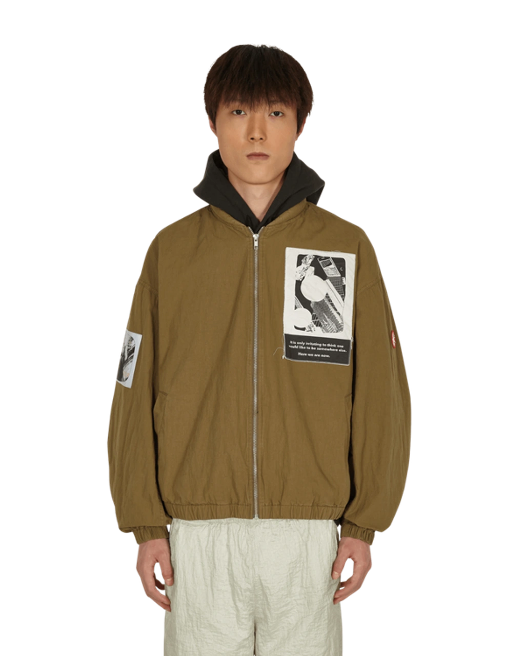 Cav Empt Pseudo Needs Zip Jacket In Khaki | ModeSens