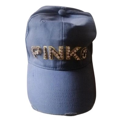 Pre-owned Pinko Cap In Blue