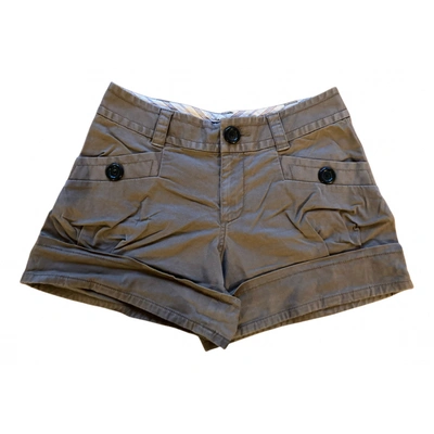 Pre-owned Marc By Marc Jacobs Mini Short In Brown