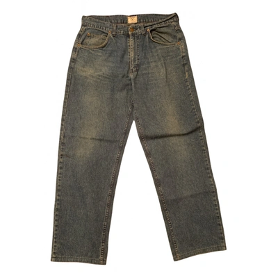 Pre-owned Valentino Jeans In Blue