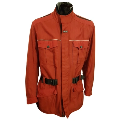 Pre-owned Geox Peacoat In Red
