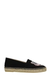 Kenzo Espadrilles In Black Canvas In Black